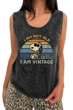 Musculosa Snoopy - Corte largo