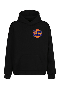 Buzo Hoodie Space Jam (estampa frente y espalda) (Negro) - comprar online
