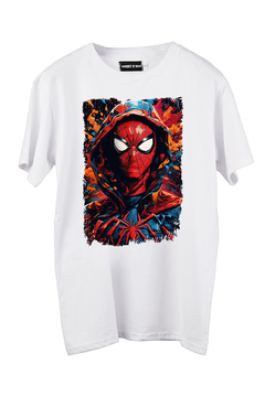 Remera Spiderman Colors (Nevada, Negra o Blanca) en internet