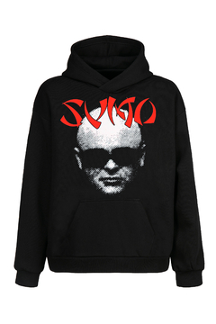 Buzo Hoodie Sumo - Luca Prodan (Negro)