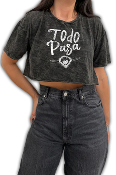 Crop Top - Los Piojos Todo Pasa (Nevado)