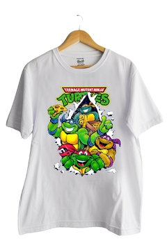 Remera Tortugas Ninja 90' (Nevada, Negra o Blanca) en internet