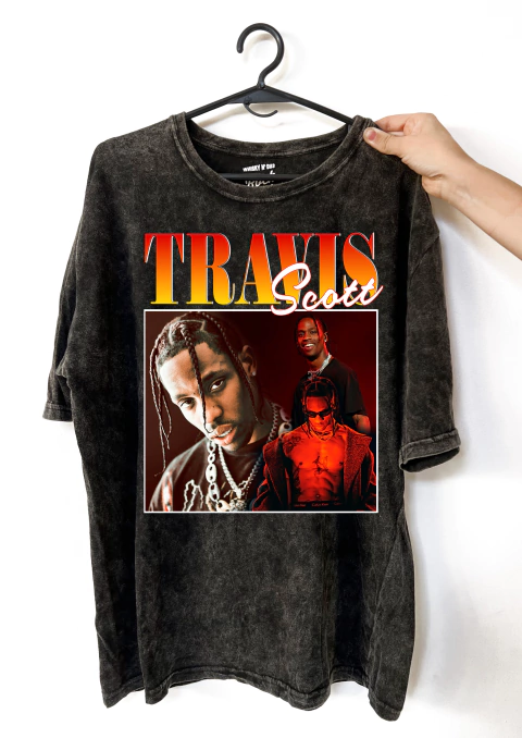 Remera Travis Scott - 2 (Nevada o Negra) - comprar online