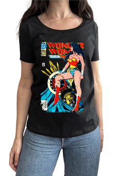 Remera Wonder Woman Comics (Mujer) - comprar online