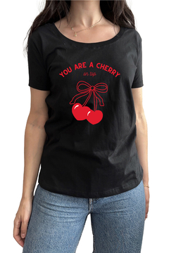 Remera Cherry (Mujer) - comprar online