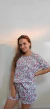 Pijama Gata Marie full print - - Reinas de Alma