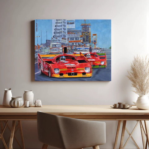 Reutemann Alfa Romeo - Tela