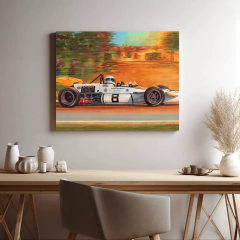 Reutemann Brabham BT36 - Tela