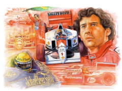 Ayrton Senna 5 - Jorge Garcia Artist