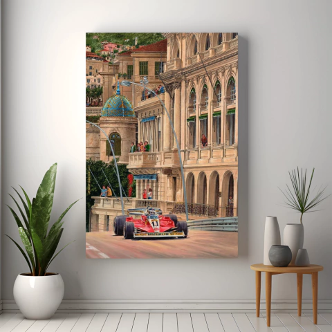 Reutemann Ferrari - Tela