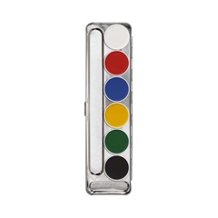 AQUACOLOR PALETA x 6 col (Art 1107)