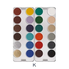 AQUACOLOR PALETA x 24 col (Art 1108) - comprar online