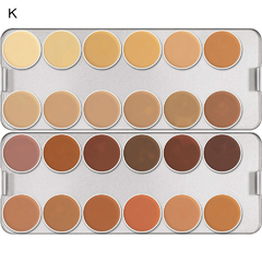 DERMACOLOR PALETA X 24 COL (Art 71008)