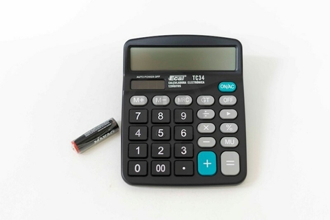 Calculadora ecal mediana TC 34 12 digitos - comprar online