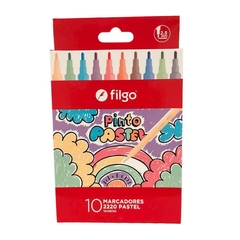 Marcadores Filgo x 10 Pastel