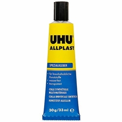 Adhesivo Uhu allplast 33 ml