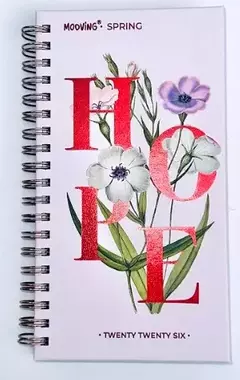 Agenda Mooving pocket SPRING espiral semanal en internet