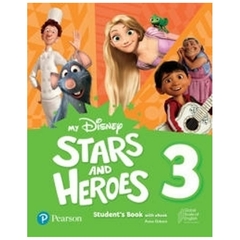 my disney stars and heroes 3 student's book with ebook pearson - anna osbor - anna osborn