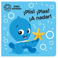 baby einstein - ¡plis! ¡plas! ¡a nadar! - libro de baño - pi kids - pikids - pikids