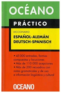 practico diccionario español-aleman deutsch-spanish - oceano