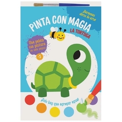 Pinta con magia - La tortuga