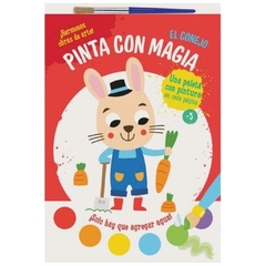 Pinta con magia - El conejo