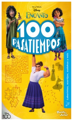 100 pasatiempos (trivias, sudokus, acertijos y más). encanto - disney