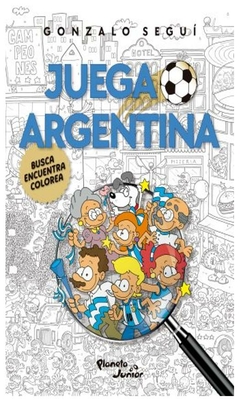 juega argentina. busca, encuentra y colorea