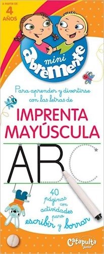 Abremente para escribir y borrar- imprenta m