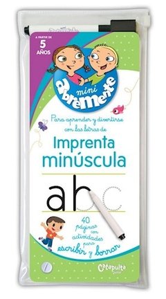 Abremente para escribir y borrar - imprenta