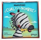 mini Burundi como me llamo - libro de tela