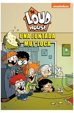 una juntada muy loca (the loud house. cómic 9) - nickelodeon