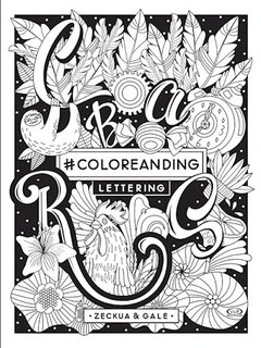 Coloreanding lettering -gale -v & r