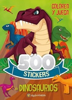 500 stickers de dinosaurios -. -guadal