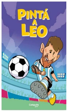 pinta a leo messi