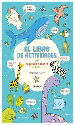 libro de actividades de los pequeños grandes artistas - salvador sanz