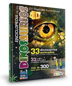 Enciclopedia de dinosaurios 4d - comprar online