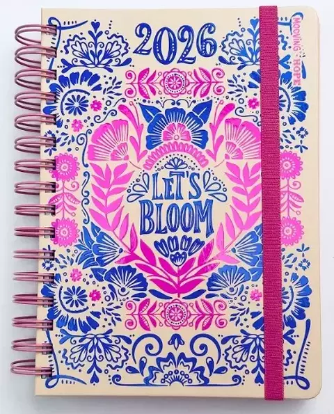 Agenda Mooving 15x21 HOPE espiral diaria - comprar online