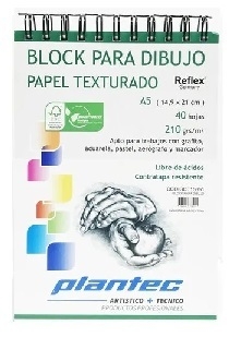 BLOCK PLANTEC A5 210 GR TEXTURADO 15651