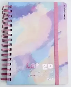 Agenda Mooving 15x21 PASTEL espiral diaria - comprar online