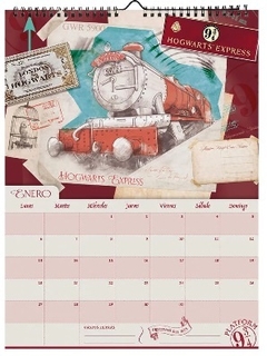 CALENDARIO MOOVING HARRY POTTER 30X40 ESPIRAL en internet