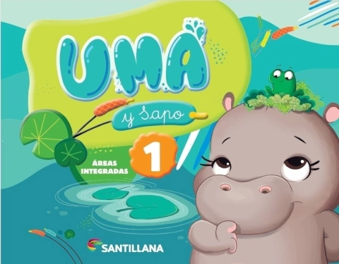 Uma y Sapo 1 NOVEDAD 2024 - Santillana -