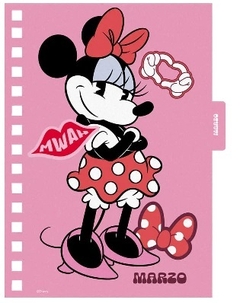 AGENDA MOOVING 14x20 DIA X HOJA ESPIRAL MICKEY - Libreria Santa Inés