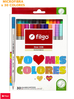 MICROFIBRAS FILGO X 30 COLORES