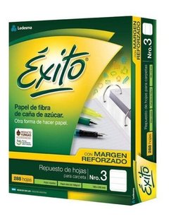 Repuesto exito reforzado x 288 hj cuadriculado - comprar online