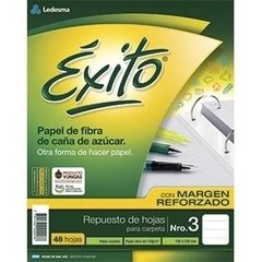 Repuesto exito reforzado x 48 hj cuadriculado - comprar online