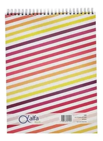 Block Alfa A6 espiral 80 hj liso