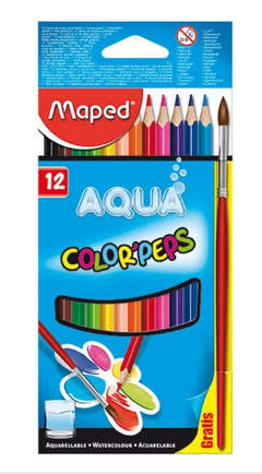 Lápiz Maped x 12 Color Peps Aqua