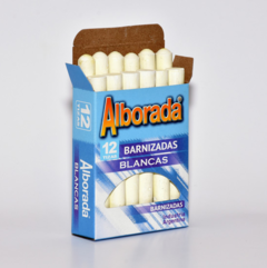 Tiza alborada x 12 blanca - comprar online