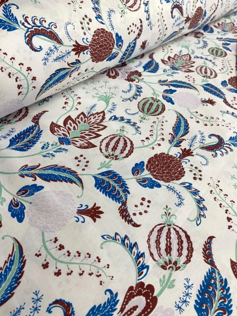 Tecido para Lençol Algodão - 150 Fios - 378